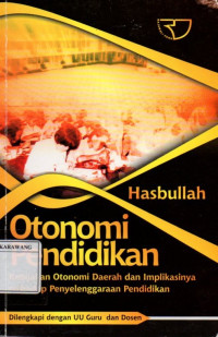 Otonomi Pendidikan