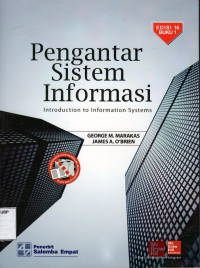 Pengantar Sistem Informasi Introduction To Information Systems