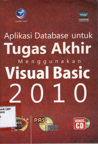 Aplikasi Database untuk Tugas Akhir Menggunakan Visual Basic 2010