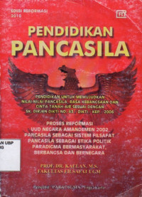 Pendidikan Pancasila