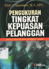 Pengukuran Tingkat Kepuasan Pelanggan