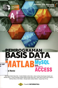 Pemograman Basis Data di Matlab dengan Mysql dan Microsoft Access