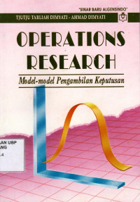 Operations Research: Model-model Pengambilan Keputusan