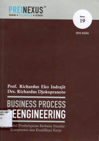 Business Process Reengineering: Modul pembelajaran berbasis standar kompetensi dan kualifikasi kerja