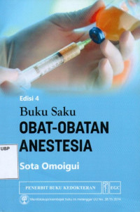 Buku Saku Obat-Obatan Anestesia