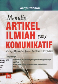 Menulis Artikel Ilmiah Yang Komunikatif