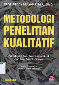 Metodologi Penelitian Kualitatif