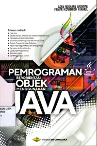 Pemograman Berorientasi Objek Menggunakan Java