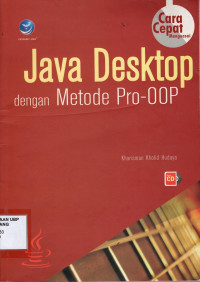 Cara Cepat Menguasai Java Desktop Dengan Metode Pro-OOP