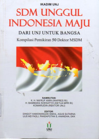 SDM Unggul Indonesia Maju