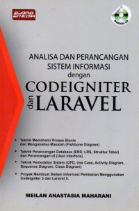 Analisis Dan Perancangan Sistem Informasi Codeigniter Dan Lavarel