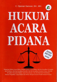 Hukum Acara Pidana