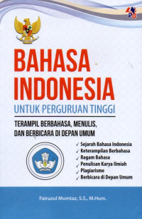 Bahasa Indonesia Untuk Perguruan Tinggi