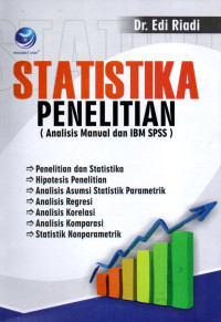 Statistika Penelitian (Analisis Manual dan IBM SPSS)