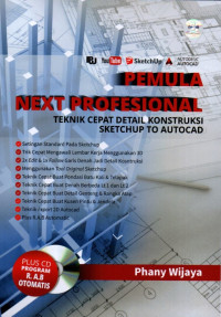 Pemula Next Profesional Teknik Cepar Detail Konstruksi Sketchup to Autocad