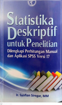 Statistika Deskriptif Untuk Penelitian