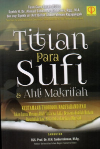 Titian Para Sufi dan Ahli Makrifah