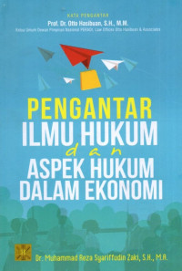 Pengantar Ilmu Hukum dan Aspek Hukum Dalam Ekonomi