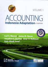 Accounting: Indonesia Adaptation (Volume 1)