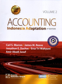 Accounting: Indonesia Adaptation (Volume 2)