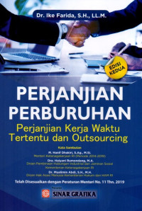 Perjanjian Perburuhan: Perjanjian Kerja Waktu Tertentu dan Outsourcing