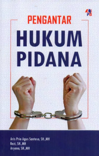 Pengantar Hukum Pidana