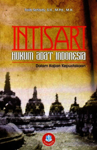 Intisari Hukum Adat Indonesia