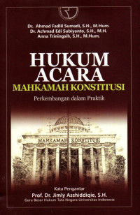 Hukum Acara Mahkamah Konstitusi: Perkembangan Dalam Praktik