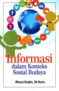 Informasi Dalam Konteks Sosial Budaya