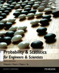 Probability dan Statistics for Engineers dan Scientists