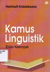 Kamus Linguistik