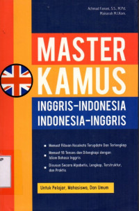 Master Kamus Inggris Indonesia