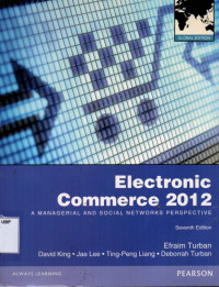 Electronic Commerce 2012: A Managerial and Social Networks Perspective