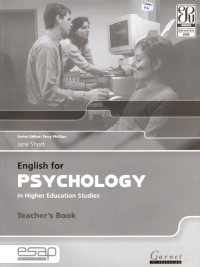 English For Psychology: In Higher Education Studies