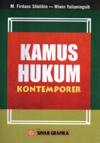 Kamus Hukum Kontemporer