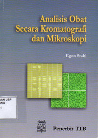 Analisis Obat Secara Kromatografi dan Mikroskopi