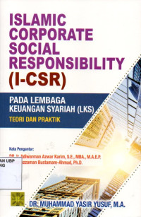 Islamic Corporate Social Responsibility (I-CSR)