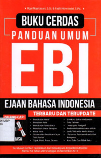 Buku Cerdas Panduan Umum EBI: Ejaan Bahasa Indonesia