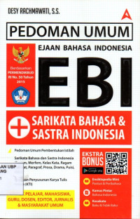 Pedoman Umum Ejaan Bahasa Indonesia: Plus, Sarikata Bahasa dan Sastra Indonesia