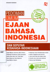 Pedoman Umum Ejaan Bahasa Indonesia