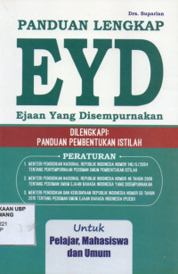 Panduan Lengkap EYD: Ejaan Yang Disempurnakan