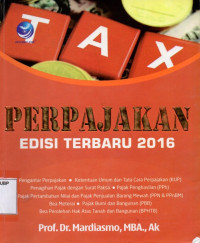 Perpajakan Edisi terbaru 2016