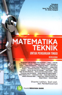 Matematika Teknik Untuk Perguruan Tinggi