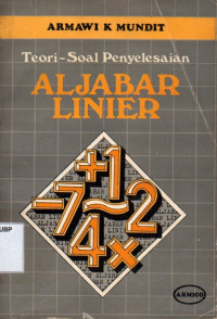 Teori-Soal Penyelesaian Aljabar Linier