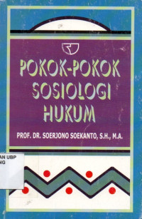 Pokok-pokok Sosiologi Hukum