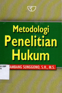 Metodologi Penelitian Hukum