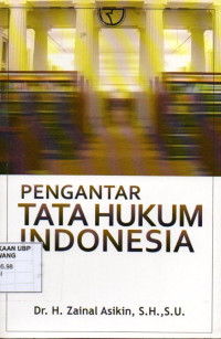 Pengantar Tata Hukum Indonesia