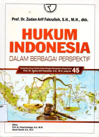 Hukum indonesia dalam berbagai persfektif