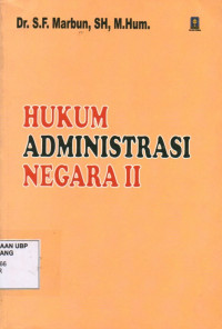 Hukum Adminitrasi Negara II