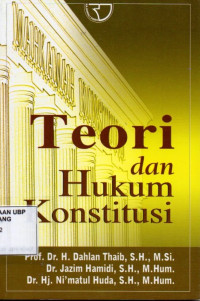 Teori dan Hukum Konstitusi